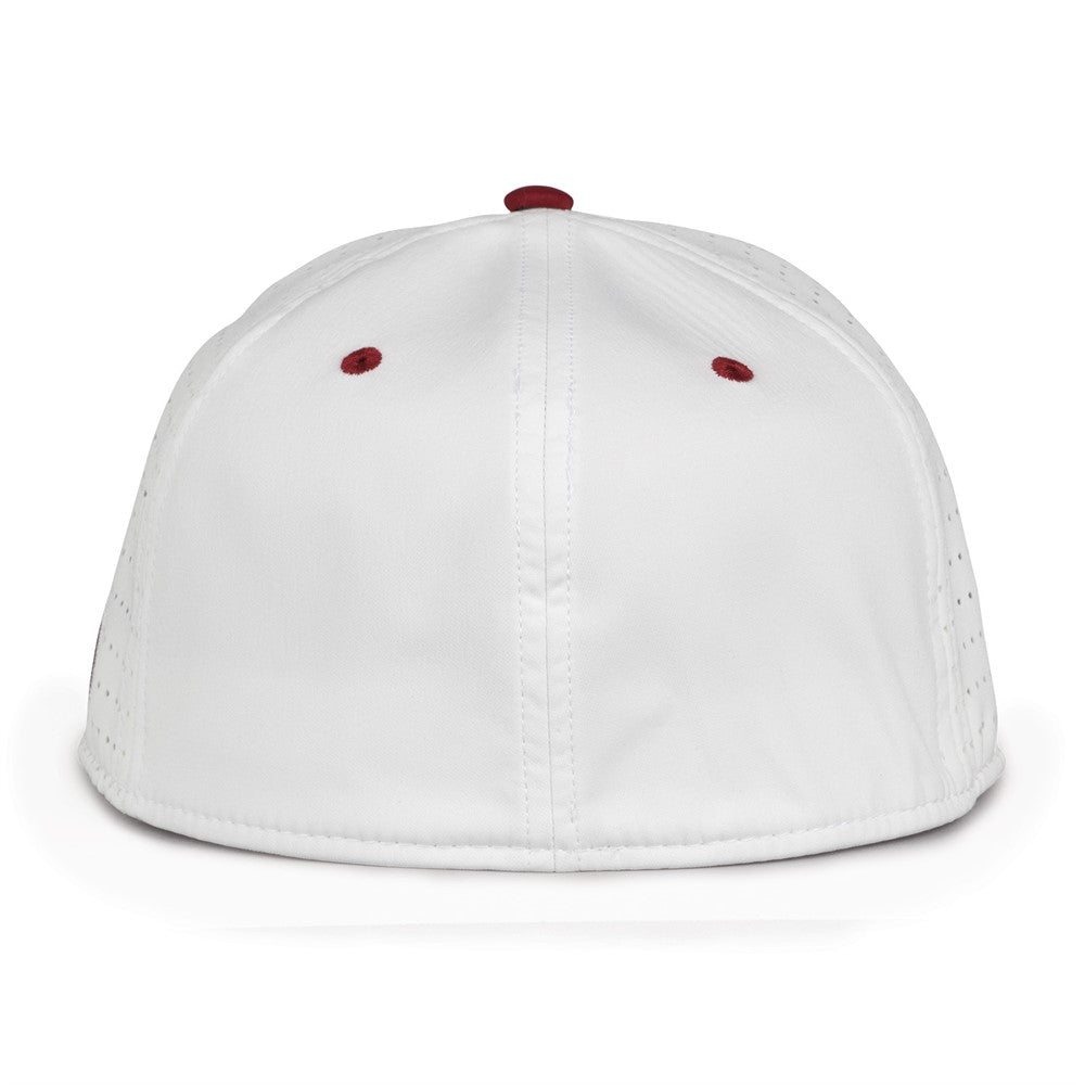 The Game GB998 Perforated GameChanger - WHITE/CARDINAL