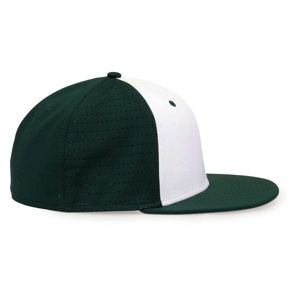 The Game GB998 Perforated GameChanger - DK GREEN/WHIT