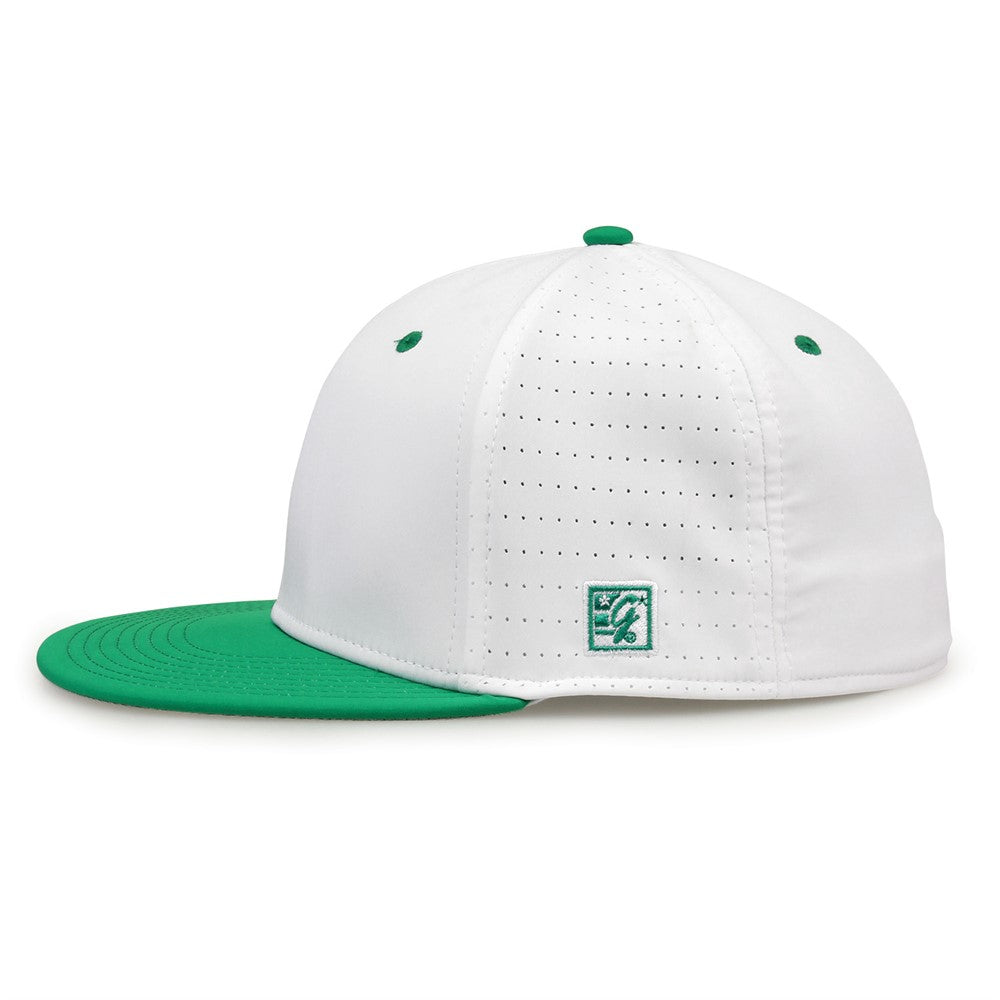 The Game GB998 Perforated GameChanger - WHITE / KELLY GREEN