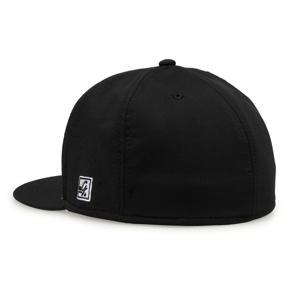 The Game GB998 Perforated GameChanger Hat - BLACK/GREY