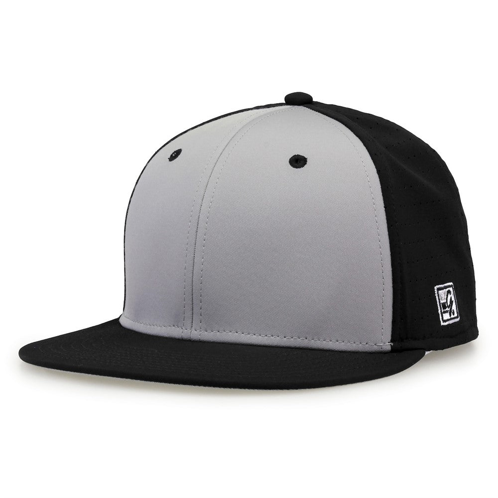 The Game GB998 Perforated GameChanger Hat - BLACK/GREY