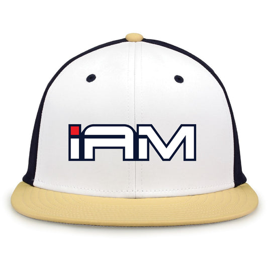 iAM Logo Navy Blue / Ivory Hat