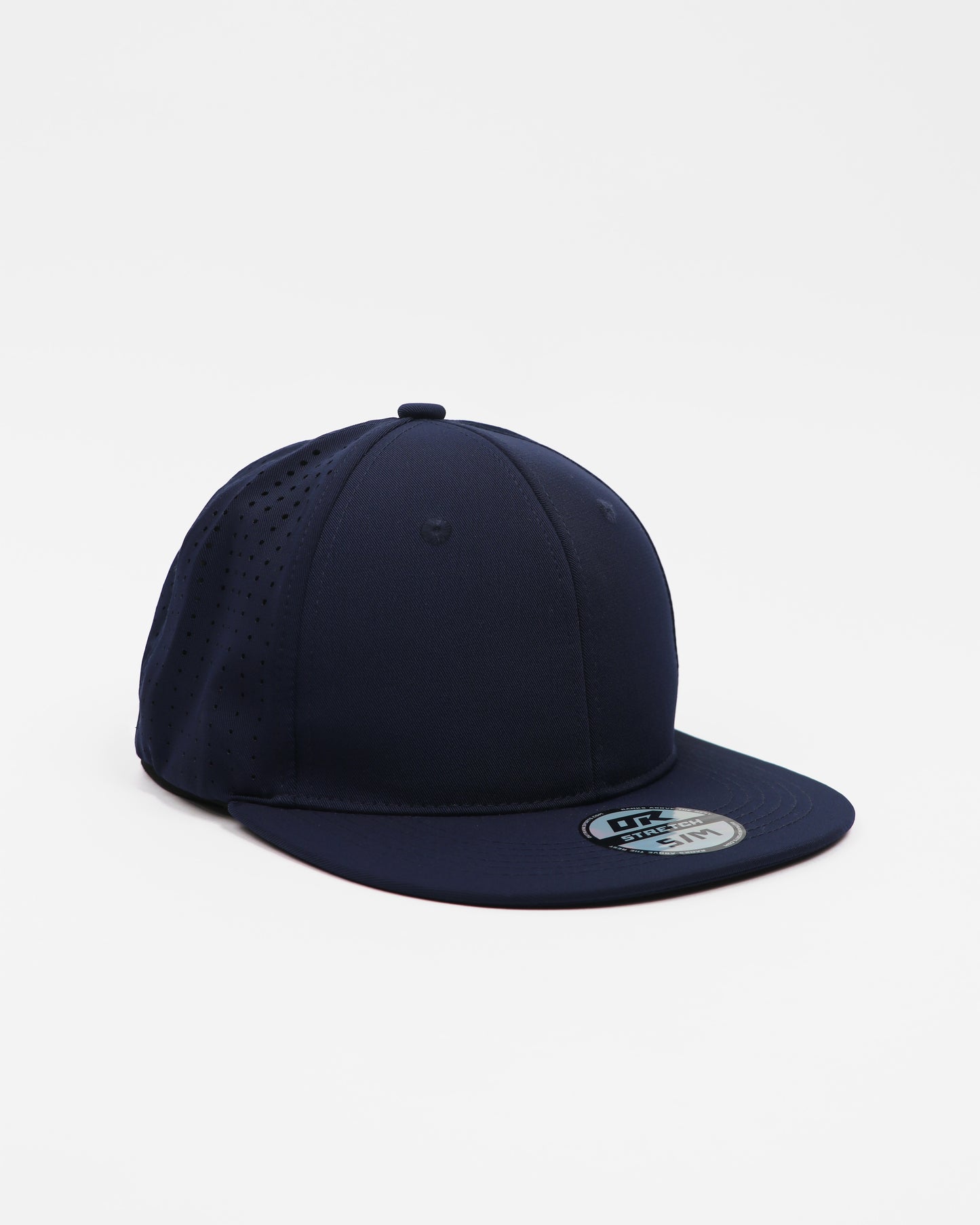 Outrank Sports- Navy Perforated Stretch Cap