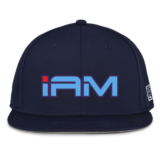 iAM Logo Blue Hat