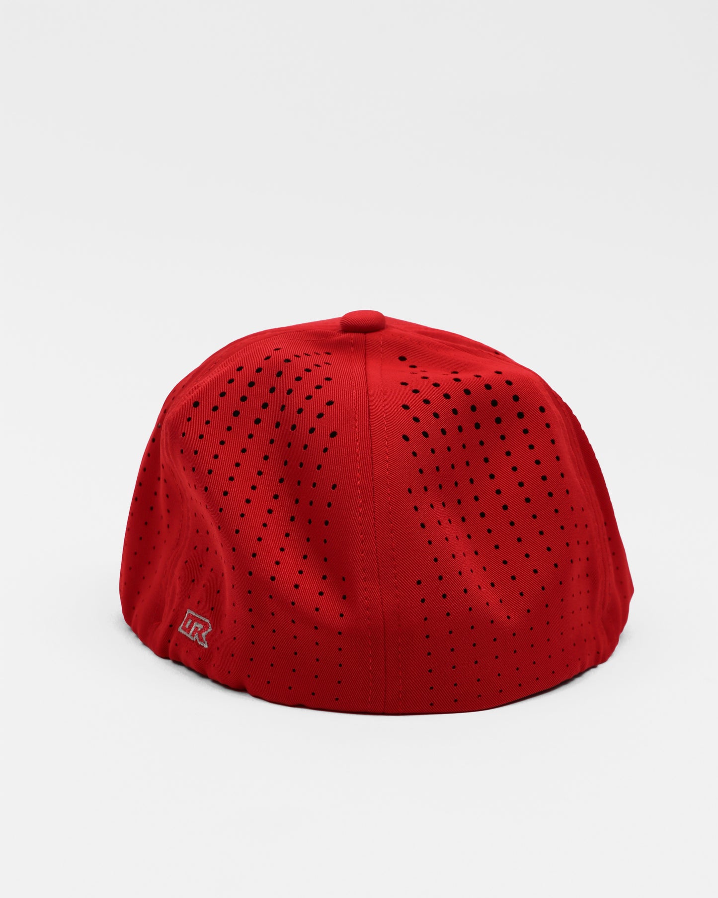 Outrank Sports- Red Perforated Stretch Cap