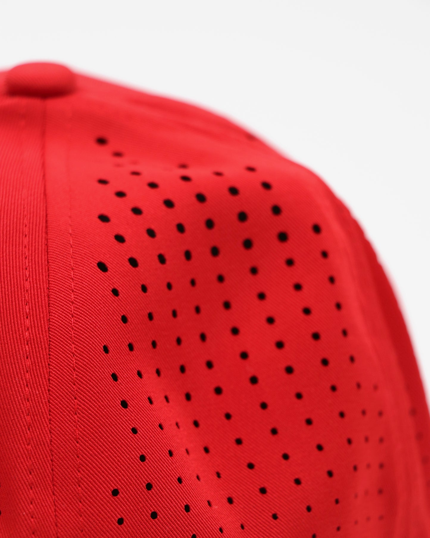 Outrank Sports- Red Perforated Stretch Cap