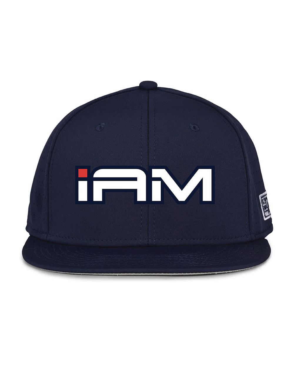 iAM Logo Blue Hat