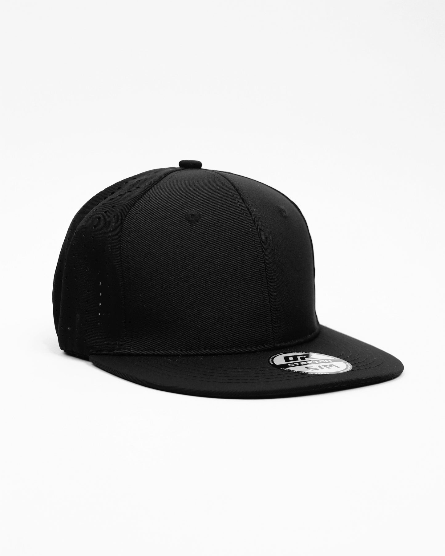 Outrank Sports - Black Perforated Stretch Cap